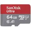Image de SanDisk microSDXC Ultra 64GB (140MB/s A1 Cl. 10 UHS-I) + Adapter Tablet microSDXC-kaart 64 GB A1 Application Performance Class, UHS-Class 1