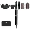 Image de Shark FlexStyle 5-en-1 Air Styler & Sèche-cheveux, Boucleurs Auto-Wrap, Brosse Plate, Brosse Ovale, Concentrateur, Diffuseur, Étui de Rangement, sans Dommage Thermique, Noir/Rose HD440EU