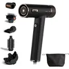 Image de Shark sèche-cheveux SpeedStyle Pro ultra-performant, ultra-rapide, tous types de cheveux, technologie Scalp Shield, 5 embouts, léger, ionique, sans dommage thermique, sac de rangement, Noir HD752EU
