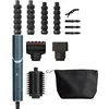 Image de Shark FlexStyle   Bleu sarcelle, Boucleurs à Air, Embout de finition Anti-Frisottis, Brosse Ovale, Concentrateur, Pinces, Pochette de Rangement, aucun dommage thermique HD456TLEU