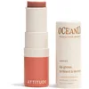 Image de ATTITUDE Oceanly Sheer Lip Gloss Stick, EWG Verified, Titanium Dioxide-Free, Vegan Makeup & Beauty, Plastic-Free, Ginger, 3.4 grams