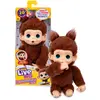 Image de Little Live Pets Peluche Interactive My Baby Mini Monkey Brown Cherri