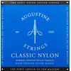 Image de Augustine Classic Nylon - Bleu - jeu de 6 cordes - Cordes aiguës standard/Cordes basses argentées - tension normale/haute tension