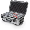Image de NANUK Wheeled Series 935 NK-7 Valise de protection à roulettes légère en résine étanche avec séparateur rembourré, argenté