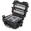 Image de NANUK 905 Pro Étui rigide étanche avec 2 compartiments de rangement et séparateur rembourré, noir, Noir, Étui rigide