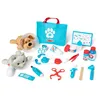Image de Melissa & Doug Jeu vétérinaire pour enfants, Jeu d'imitation vétérinaire pour enfants, Jouets chien et chat en peluche pour filles de 3 ans, Jeu de rôle pour filles ou garçons de 3 ans et plus