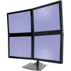 Image de Ergotron DS100 Monitorvoet Aantal monteerbare displays: 4 Display(s) 25,4 cm (10) - 61 cm (24) Zwart Roteerbaar
