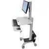 Image de Ergotron WorkFit-C TV-wagen Aantal monteerbare displays: 1 Display(s) 25,4 cm (10) - 55,9 cm (22) Grijs In hoogte verstelbaar, Toetsenbordhouder,...
