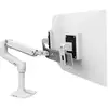 Image de Ergotron LX Dual Arm Direct Desk Mount Tafelbeugel voor monitor Aantal monteerbare displays: 2 Display(s) 38,1 cm (15) - 63,5 cm (25) Wit In hoogte