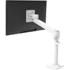 Image de ERGOTRON NX Bras pour moniteur Blanc - Support de bureau pour écrans jusqu'à 34" et 8 kg, hauteur réglable manuellement de 19,9 à 44,7 cm, norme VESA, garantie 5 ans