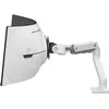 Image de Ergotron - HX VHD Premium Bras de moniteur de jeu robuste, support de bureau simple pour moniteurs ultra larges incurvés 1000R jusqu'à 57", 13-17 kg, VESA 75 x 75 mm ou 100 x 100 mm - Blanc (45-693