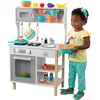 Image de KidKraft All Time Cuisine Enfant en Bois, Dinette incluant Accessoires, ustensiles, Jouet Aliments, Jeu d'imitation, Jouet Enfant dès 3 Ans, 53370