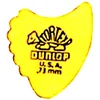 Image de Dunlop Lot de 414 médiators Tortex Fins - Jaune - 0,73 mm