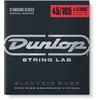Image de Cordes pour guitare basse Dunlop DBN45105 Nickel moyenne 4 cordes 45-105 en acier inoxydable