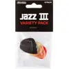 Image de Jim Dunlop PVP103 Médiators Variety Pack Jazz, 6 médiators