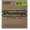 Image de JIM DUNLOP Cordes de basse à enroulement plat en acier inoxydable 50-110 (DBFS50110)