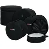 Image de Gator Cases Protechtor Series GP-FUSION-100 Lot de 5 sacs rembourrés pour batterie Fusion Kick, tom de 25", tom de 25", tom de 30,5 cm, caisse claire de 35,5 cm