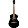 Image de Fender DE FA-135 Guitare acoustique de concert avec touche en noyer Noir