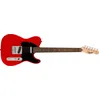 Image de Squier by Fender Sonic Telecaster, Guitare Electrique, Touche en Laurier, Plaque de Protection Noire, Rouge Torino, Inclus des Cours Virtuels Gratuits sur Fender Play