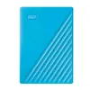 Image de Western Digital WD 4To My Passport Bleu - Disque dur externe portable avec logiciels de gestion et de sauvegarde et protection par mot de passe, compatible PC, Xbox et PS4