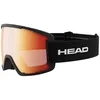 Image de HEAD Contex Lunettes de ski et snowboard unisexe pour adulte Rouge/noir Taille M