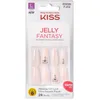 Image de KISS Jelly Fantasy Sculpted Nails Faux ongles Rose pailleté