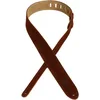 Image de Levy's Leathers MS12-BRN Simply Suede Sangle de guitare en daim Marron Largeur 5 cm