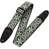 Image de Levy's Sangle de guitare Hootenanny de 5 cm en cuir jacquard tissé (M8HT-11)
