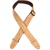 Image de Levy's MX8-NAT Sangle en coton naturel avec extrémités en liège 5,1 cm Naturel