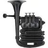 Image de Nuvo jHorn en noir avec bordure noire Taille Unique N610JHBBK