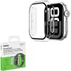 Image de Belkin ScreenForce TemperedCurve Protection Apple Watch Series 10 (42mm), protection d'écran 2-en-1, coque pour Apple Watch 10, protection à 360 , verre trempé d'indice 9H, 42mm, transparent