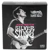 Image de Ernie Ball John Mayer Silver Slinky Lot de 6 cordes pour guitare électrique nickelées 10,5 jauge 47