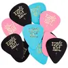 Image de Ernie Ball Lot de 12 médiators fins en cellulose, assortiment de couleurs