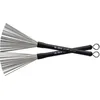 Image de Vic Firth Signature Balai à Poils Métalliques Escamotables, Russ Miller, Manche Noir