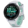 Image de Garmin Forerunner 265S, Montre GPS de Running AMOLED, Blanc/Vert, 42mm