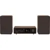 Image de Pure Classic Stereo Coffee Black/Walnut EU/UK Retro-stereoset Zwart, Walnoot