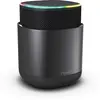 Image de Pure Découvrez le haut-parleur intelligent portable sans fil Bluetooth Alexa avec radio Internet et confidentialité améliorée - Graphite/noir