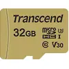 Image de Transcend Premium 500S microSDHC-kaart 32 GB Class 10, UHS-I, UHS-Class 3, v30 Video Speed Class Incl. SD-adapter