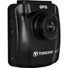 Image de Transcend DrivePro  250 Dashcam met GPS Kijkhoek horizontaal (max.): 140 ° 12 V, 24 V GPS met radarherkenning, Time-lapse, G-sensor, WDR, Botswaarschuwing,