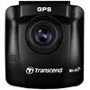 Image de Transcend DrivePro  250 Dashcam Kijkhoek horizontaal (max.): 140 ° 12 V, 24 V GPS met radarherkenning, Time-lapse, G-sensor, WDR, Botswaarschuwing, Display,