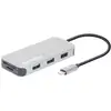 Image de Manhattan 130615 USB-C dockingstation Geschikt voor merk (dockingstation): Universeel USB-C Power Delivery