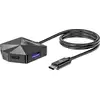 Image de Manhattan 4-Port USB 3.0 Type-C / Type-A Combo Hub 2x2 181150 USB-hub 2 + 2 poorten USB-C, USB-A USB 3.0 5 GBit/s Met USB-C stekker Zwart