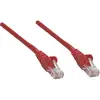 Image de Intellinet 319034 RJ45 Netwerkkabel, patchkabel CAT 6A S/FTP 0.50 m Rood Afgeschermd (enkel), Afscherming totaal, Halogeenvrij 1 stuk(s)