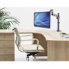 Image de Manhattan 461580 Tafelbeugel voor monitor Aantal monteerbare displays: 1 Display(s) 43,2 cm (17) - 81,3 cm (32) Zwart Draaibaar, In hoogte verstelbaar,