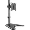 Image de Manhattan 462037 Monitor-tafelbeugel Aantal monteerbare displays: 1 Display(s) 43,2 cm (17) - 68,6 cm (27) Zwart Roteerbaar, Kantelbaar, Zwenkbaar, In hoogte