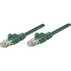 Image de Intellinet 730457 RJ45 Netwerkkabel, patchkabel CAT 6 U/UTP 20.00 m Groen 1 stuk(s)