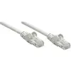 Image de Intellinet 737302 RJ45 Netwerkkabel, patchkabel CAT 5e U/UTP 0.25 m Grijs 1 stuk(s)