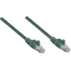Image de Intellinet 739887 RJ45 Netwerkkabel, patchkabel CAT 6 S/FTP 1.50 m Groen Folie afscherming, Afscherming gevlochten, Halogeenvrij 1 stuk(s)