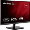 Image de Viewsonic VA3208-4K-HD LED-monitor Energielabel F (A - G) 81.3 cm (32 inch) 3840 x 2160 Pixel 16:9 4 ms HDMI, DisplayPort, Audio, stereo (3.5 mm jackplug) IPS