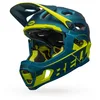 Image de Bell Casque de VTT Super DH MIPS - Unisexe - Mat/Bleu brillant - Haute visibilité - L 58-62 cm